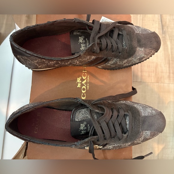 Coach brown sneakers - Picture 2 of 8
